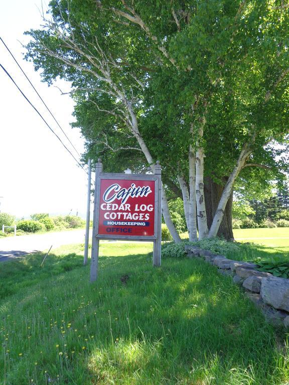Cajun Cedar Log Cottages Margaree Forks ภายนอก รูปภาพ