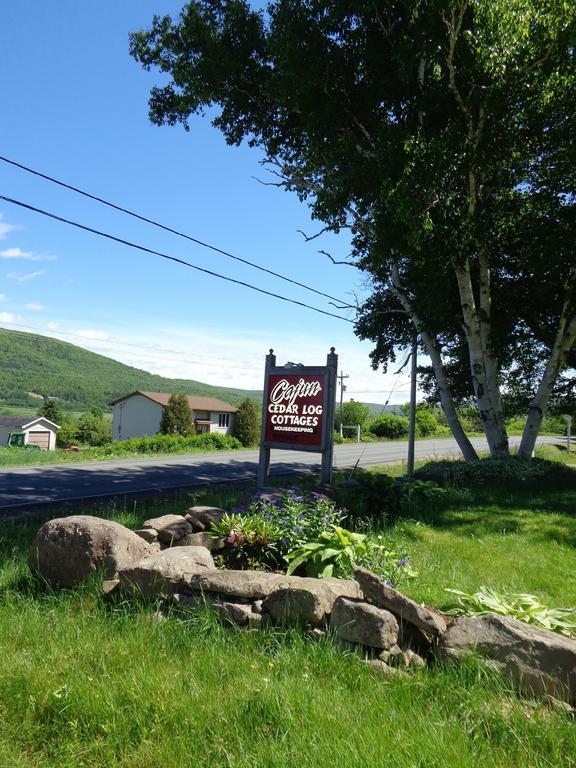 Cajun Cedar Log Cottages Margaree Forks ภายนอก รูปภาพ