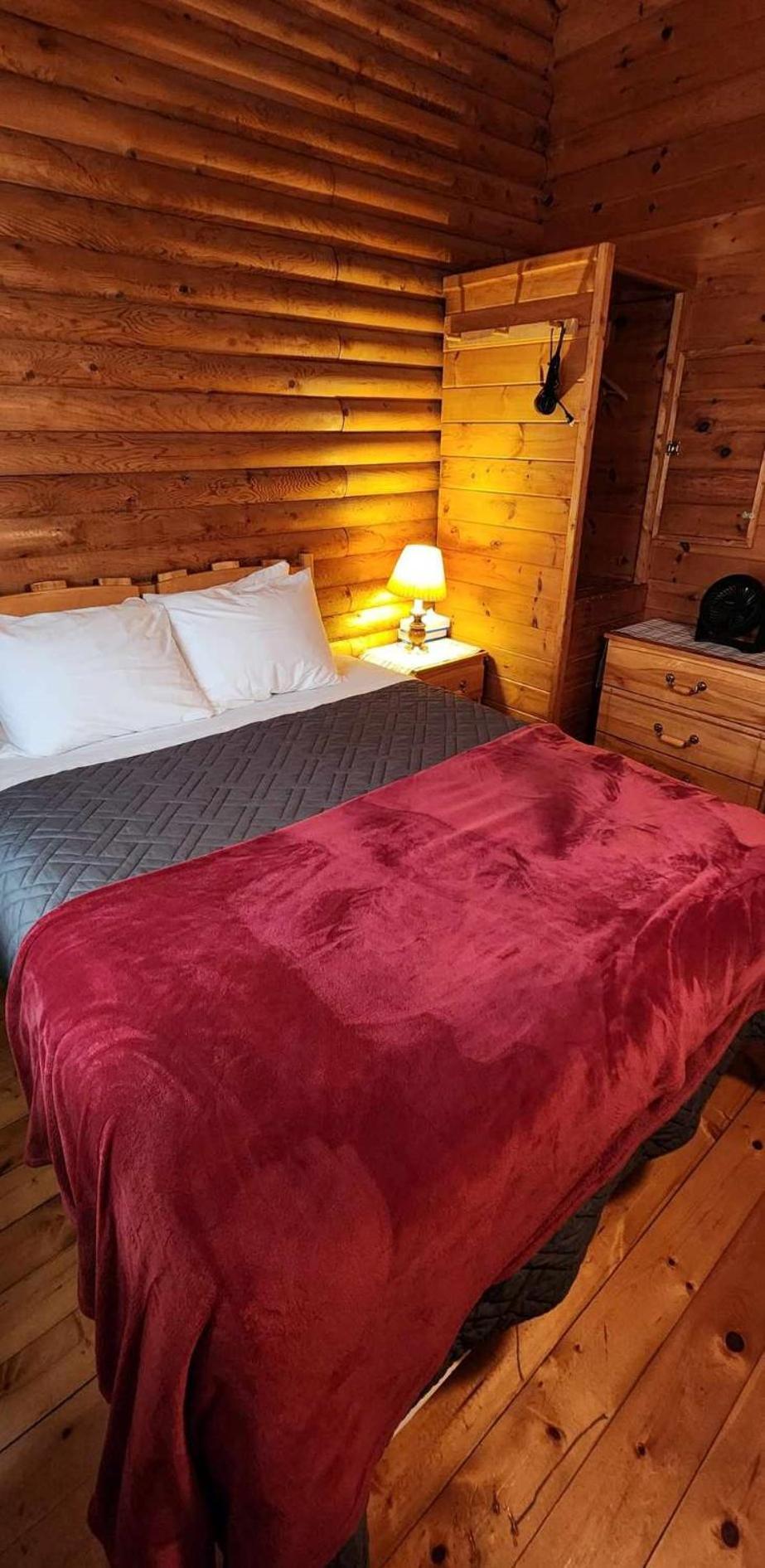 Cajun Cedar Log Cottages Margaree Forks ภายนอก รูปภาพ