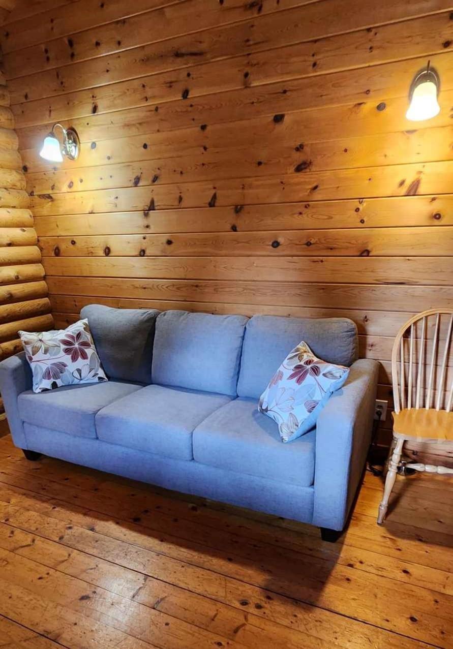 Cajun Cedar Log Cottages Margaree Forks ภายนอก รูปภาพ
