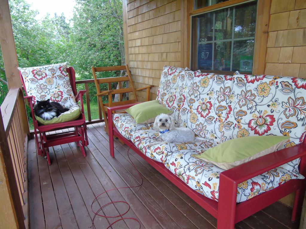 Cajun Cedar Log Cottages Margaree Forks ภายนอก รูปภาพ