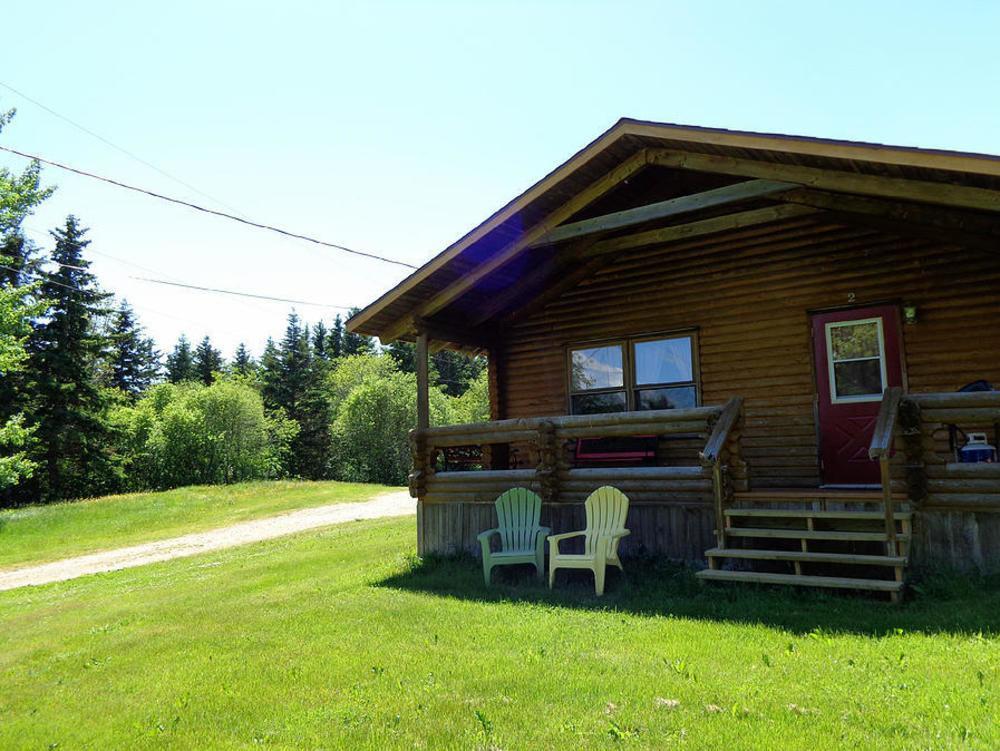 Cajun Cedar Log Cottages Margaree Forks ภายนอก รูปภาพ
