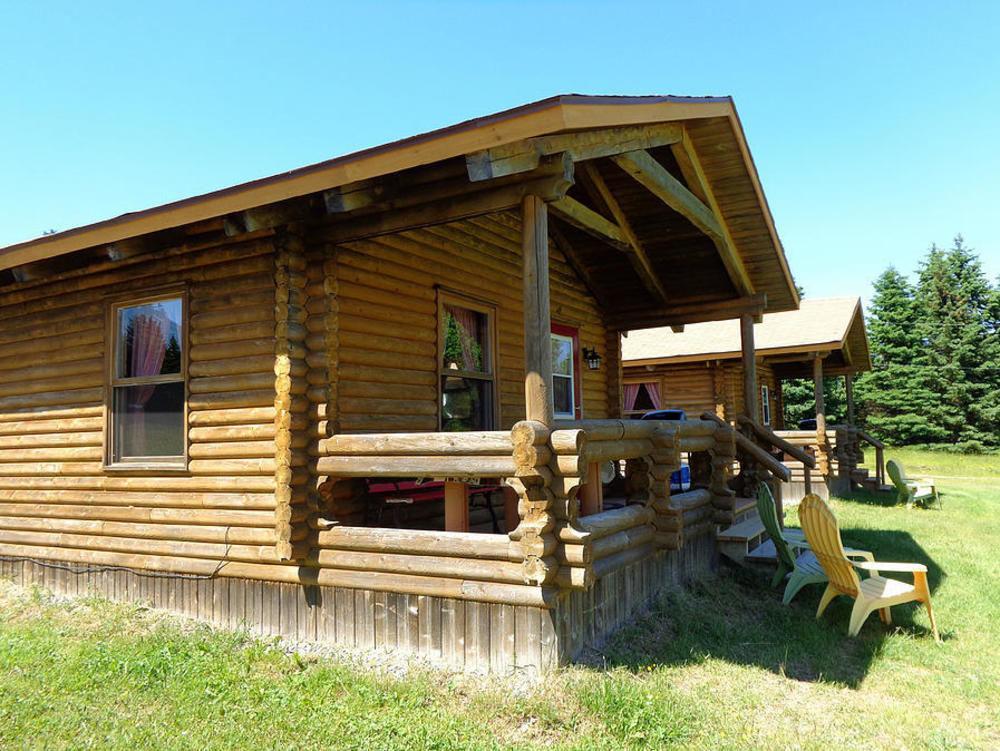 Cajun Cedar Log Cottages Margaree Forks ภายนอก รูปภาพ
