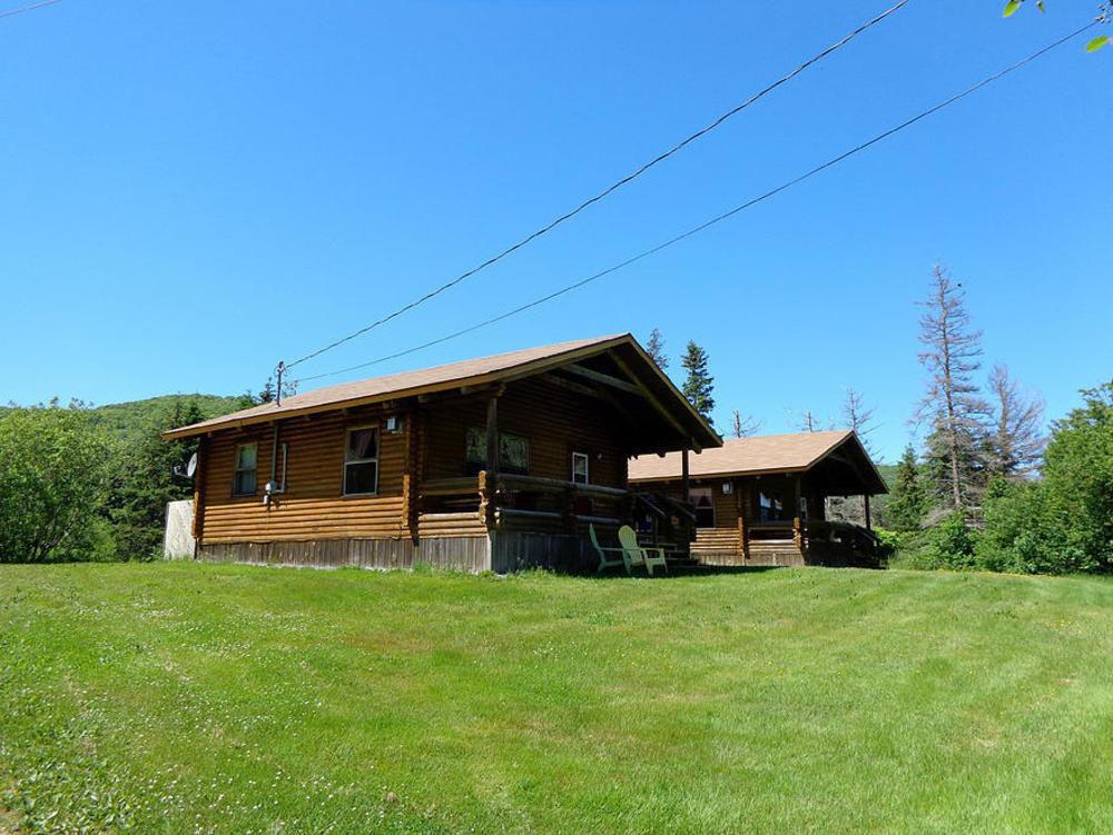 Cajun Cedar Log Cottages Margaree Forks ภายนอก รูปภาพ