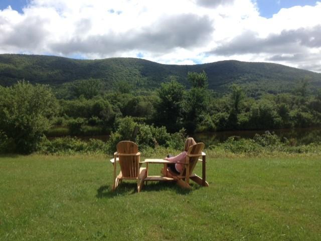 Cajun Cedar Log Cottages Margaree Forks ภายนอก รูปภาพ