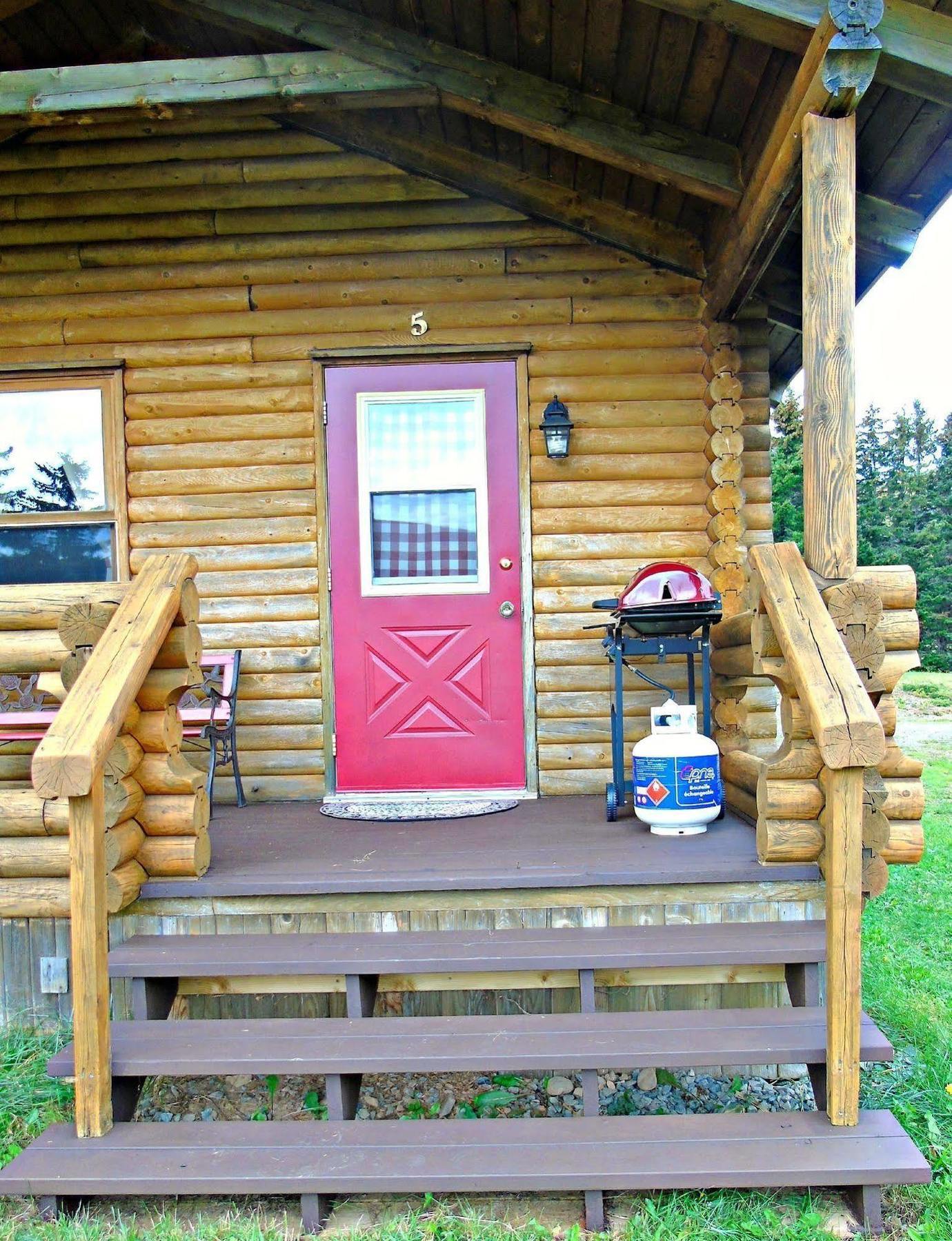 Cajun Cedar Log Cottages Margaree Forks ภายนอก รูปภาพ