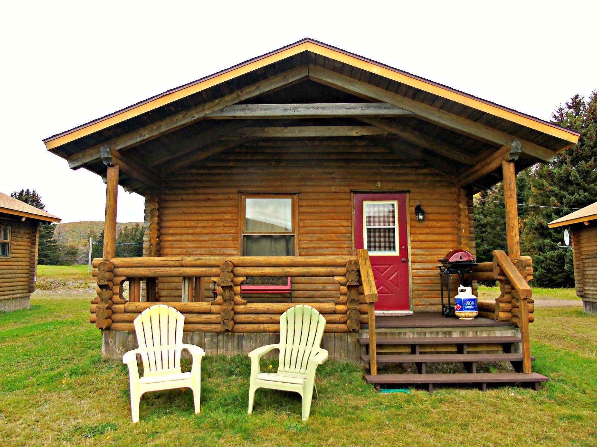 Cajun Cedar Log Cottages Margaree Forks ภายนอก รูปภาพ