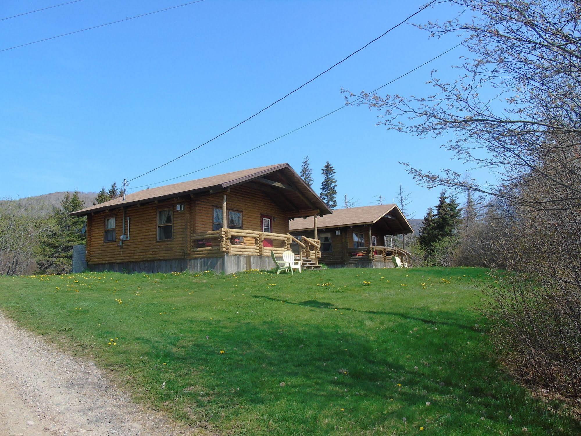 Cajun Cedar Log Cottages Margaree Forks ภายนอก รูปภาพ