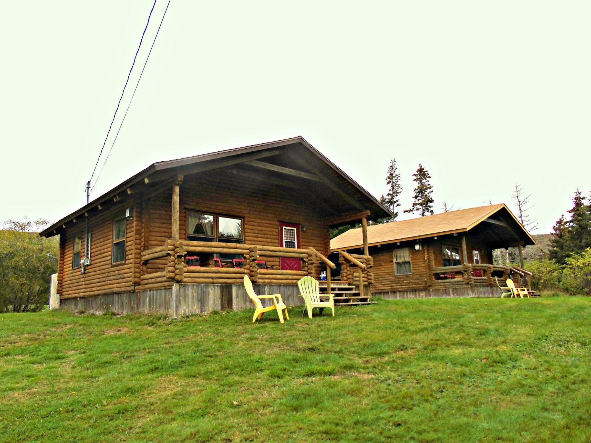 Cajun Cedar Log Cottages Margaree Forks ภายนอก รูปภาพ