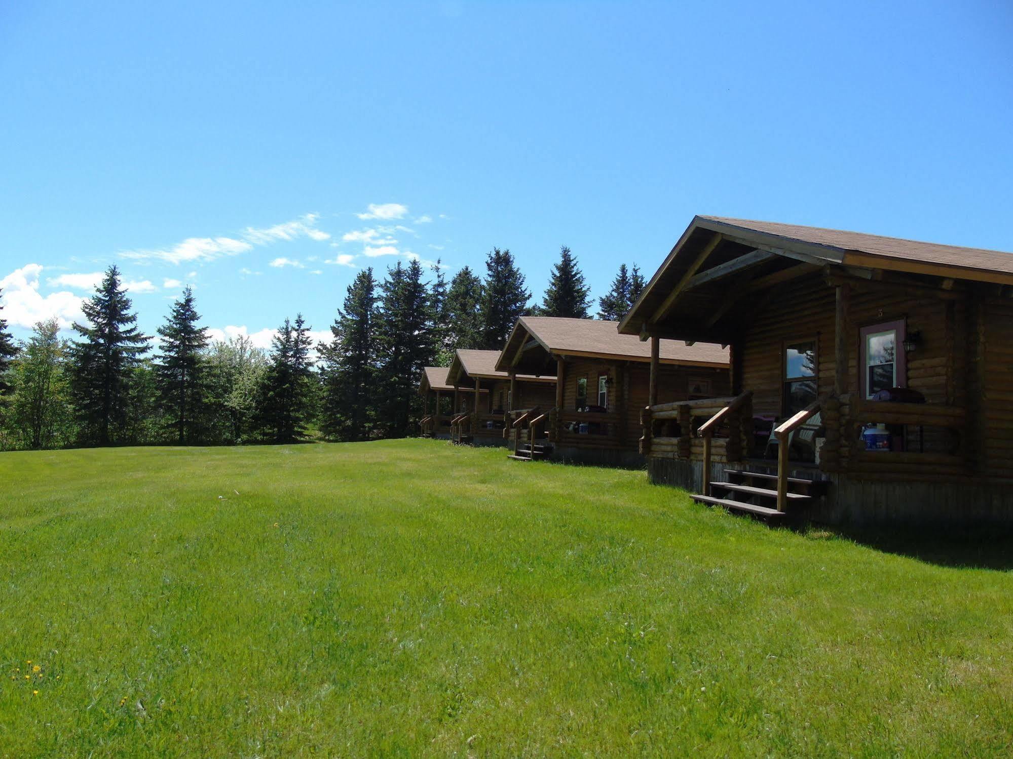 Cajun Cedar Log Cottages Margaree Forks ภายนอก รูปภาพ