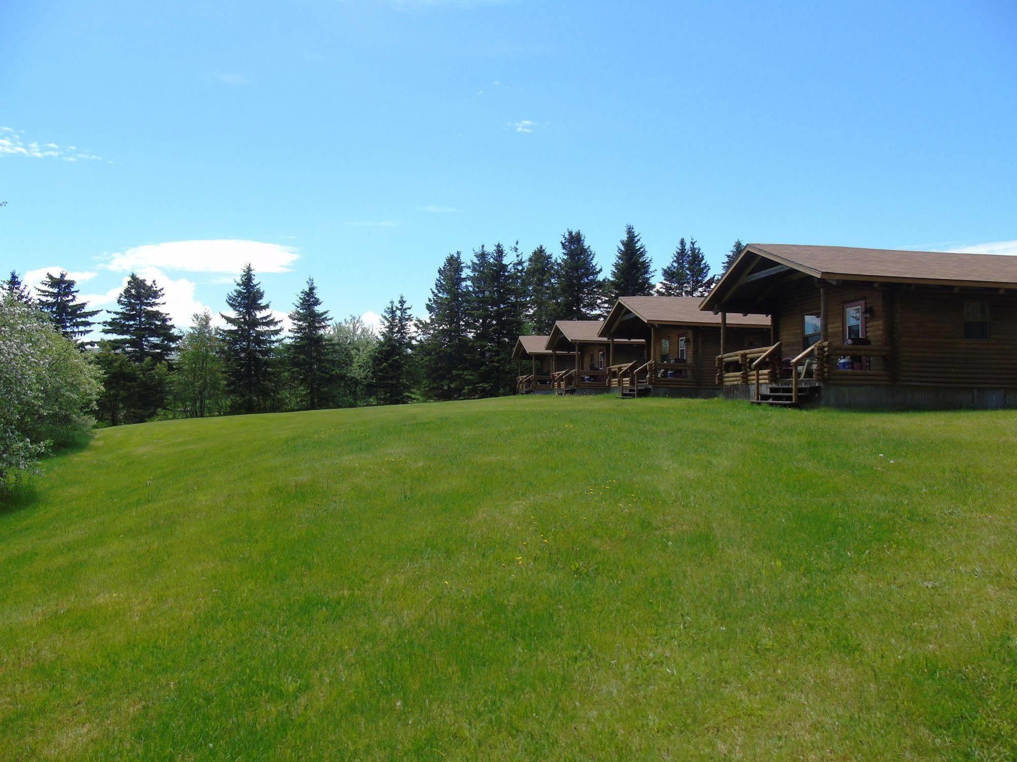 Cajun Cedar Log Cottages Margaree Forks ภายนอก รูปภาพ